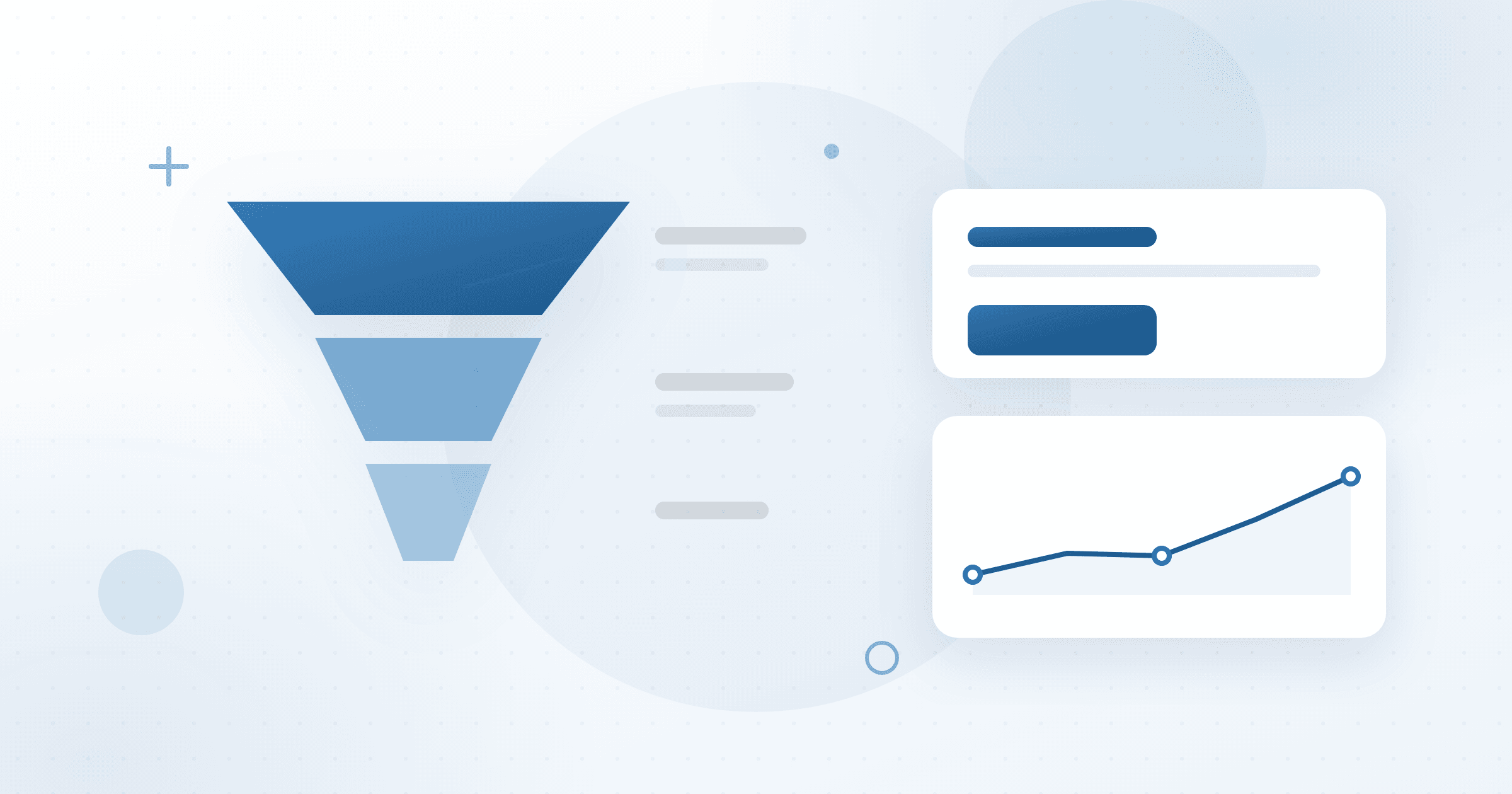 Illustrasjon av konverteringsoptimalisert nettsidedesign med tydelige call-to-action-elementer